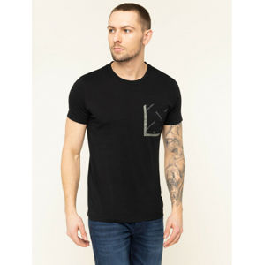 Calvin Klein pánské černé tričko - L (BAE)